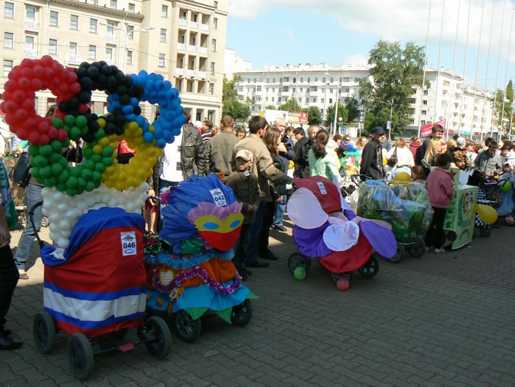 Парад колясок пройдёт в День защиты детей в Чите